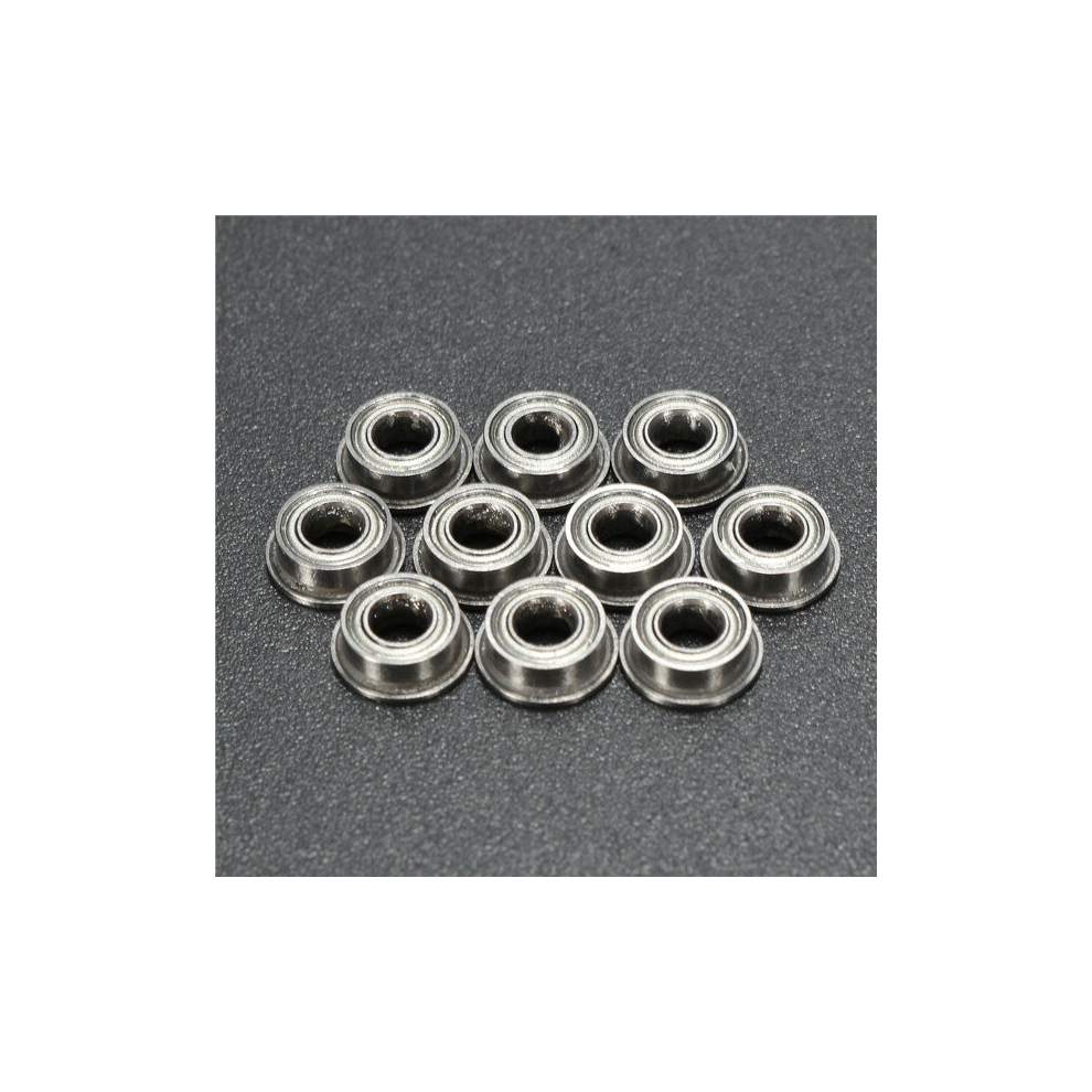 10Pcs Mf63zz 3X6x2.5mm Double Shielded Flange Ball Bearing 784958597170