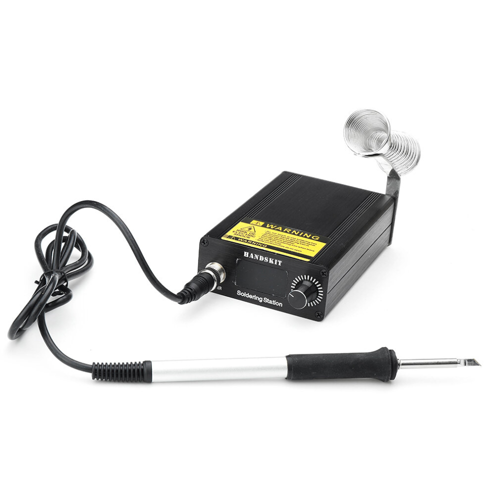 936A Soldering Station Oled 0.96Inch Stc Controller Electronic Soldering Iron With Holder T12 Soldering Iron Tip 6906142574314