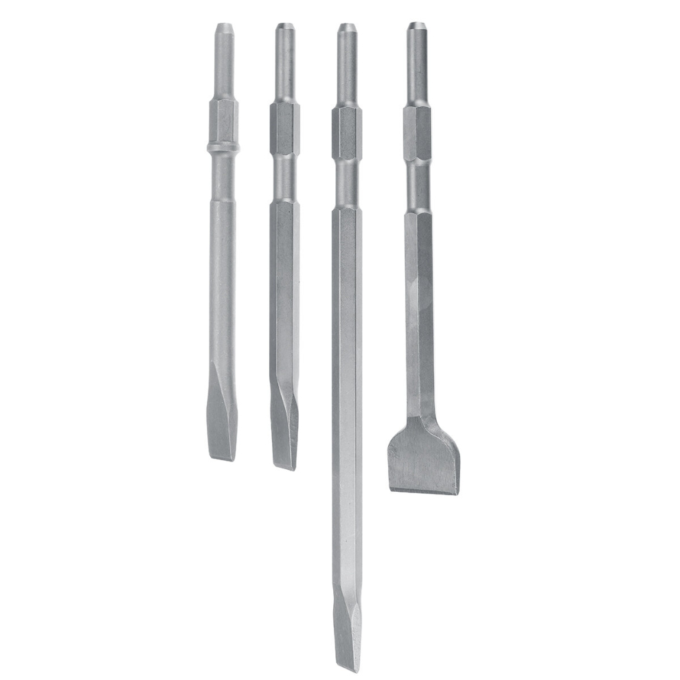 Hammer Chisel Drill With Hexagon Handle Concrete Brick Wall Slotting Flat Chisel Drill Bit 4673369363596