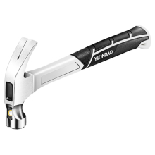 Automatic Nail Suction Claw Hammer TPR Handle Woodworking Multi-Functional Nail Hammer Joinery Professional Non-Slip Hammer