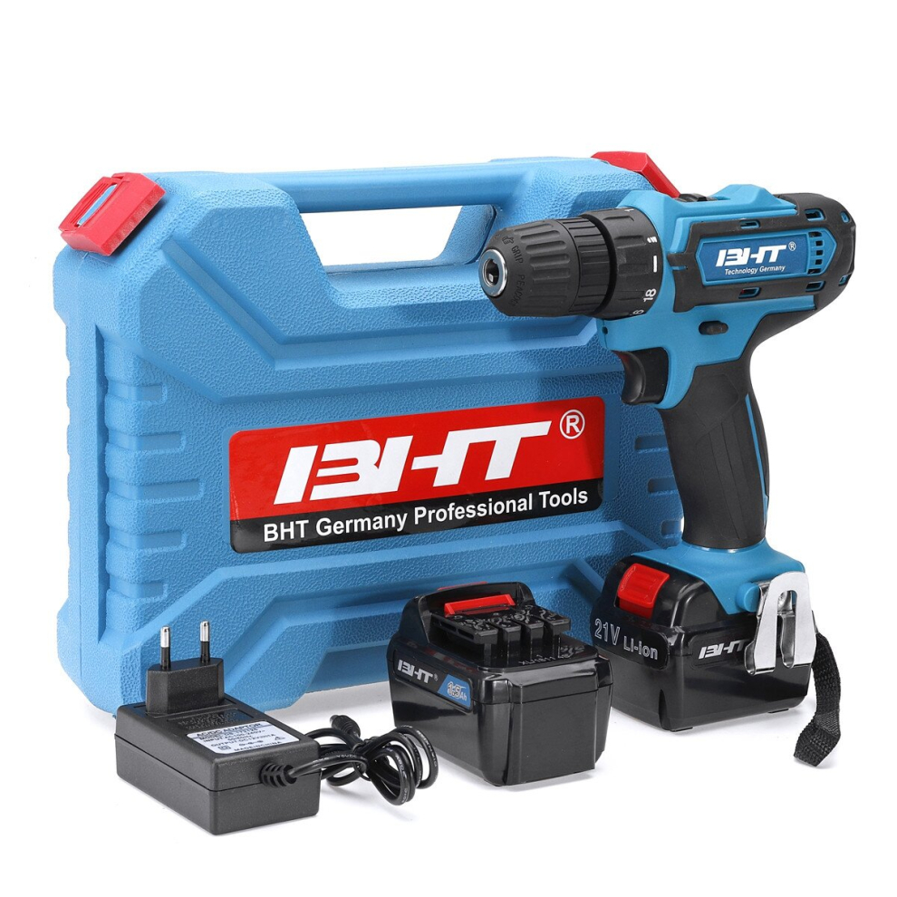 21V 2 Speed Brushless Li-Ion Electric Drill Cordless Impact Drill Tools 35Nm 2 Speeed Power Drills 791177555850
