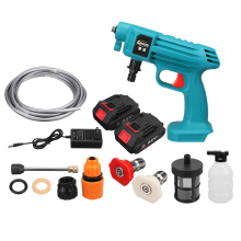 88VF Cordless High Pressure Washer Car Washing Spray Guns Water Cleaner W/ 1/2 Battery For MAKITA
