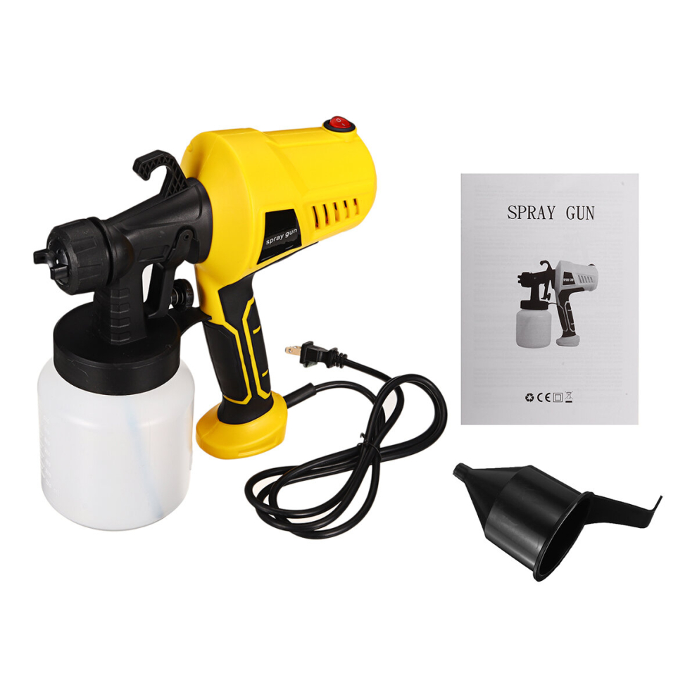 500W Electric Airless Paint Sprayer Spray Guns Handheld Diy Paint House Craft Tool 763571397282