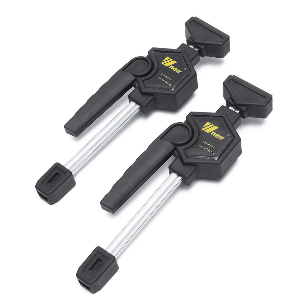 2Pcs Mft Table Clamp Quick Ratchet Release Speed Squeeze Woodworking Clamp Clip Kit Spreader Gadget Tool Diy 300742201872