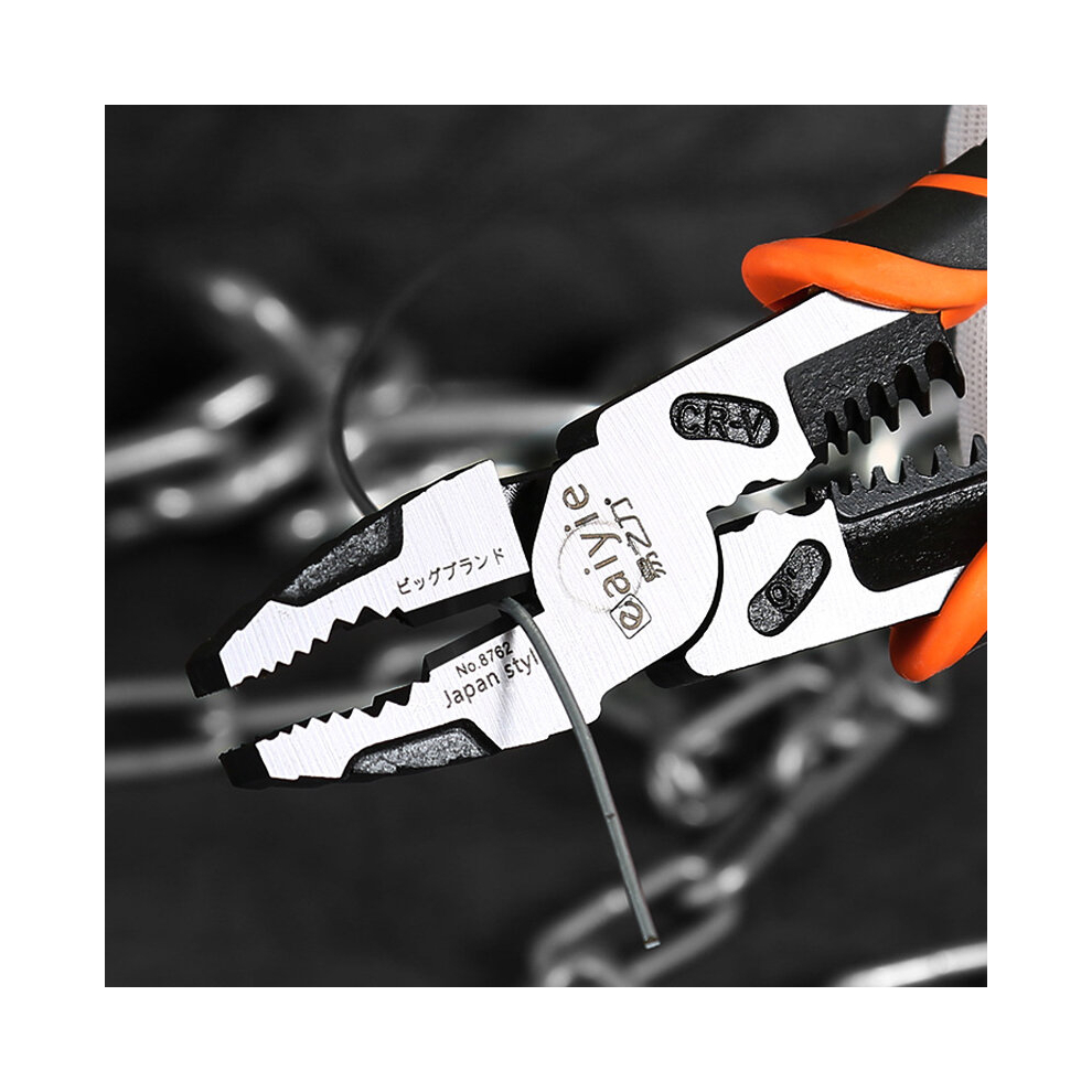 Wire Pliers Tool Stripper Crimper Cutter Needle Nose Nipper Wire Stripping Crimping Multifunction Hand Tools Professional 8883227659471