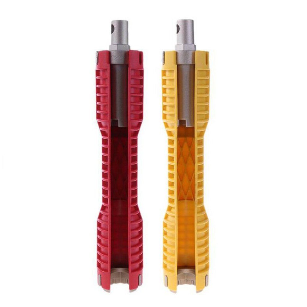 Multi-Functional Double Head Sink Faucet Wrench Water Pipe Tubing Socket Wrench 9773053233541
