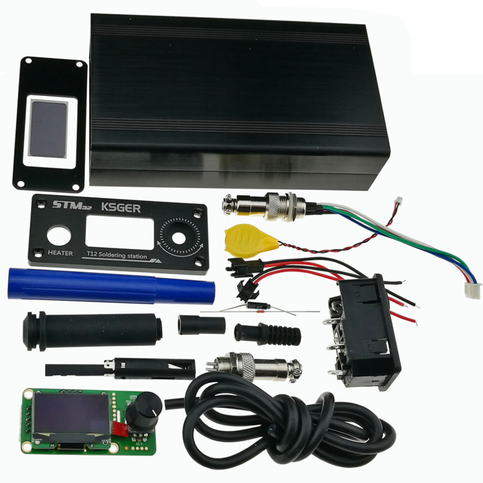Ksger V2.1s Digital Stm32 Oled 1.3Inch Size Screen T12 Temperature Controller 9501 Soldering Handle 6900041141738