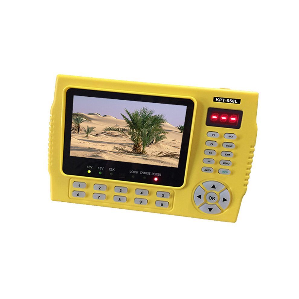 Kpt958l 4.3 Inch Lcd Screen Satlink Dvb-S2 Satellite Finder Mpeg4 Satfinder Meter Hd1080 6900056935575