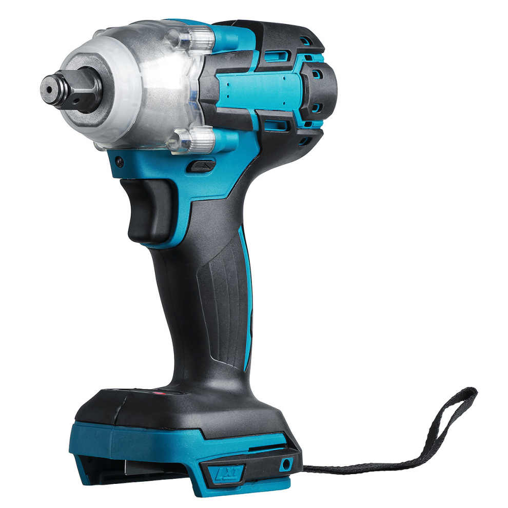 Cordless Brushless Impact Wrench 520N.m Torque 1/2'' Socket Electric Wrench Tool For Makita 18V Battery 6901250782033