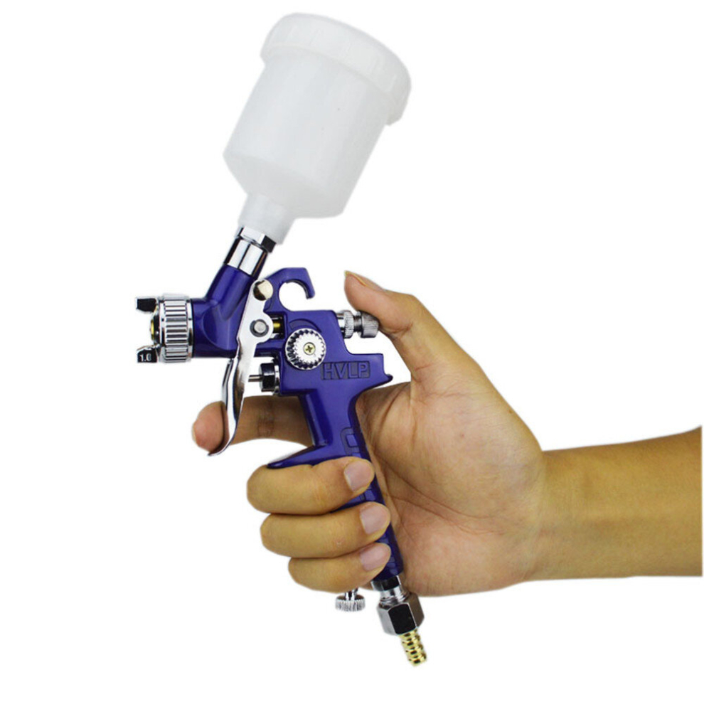 0.8Mm/1.0Mm Nozzle H-2000 Professional Hvlp Spray G Un Mini Air Paint Sprayer Guns Airbrush 6900041576929