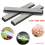 3pcs 200/500/800 Grit Sharpener Sharpen Stone Edge Diamond Whetstone with Base 3