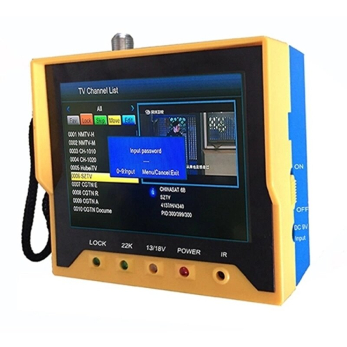 KPT-356H 3.5 Inch Handheld TFT LCD Multi-Function (DVB-S/S2) Digital Satellite Finder Vs Satlink WS-6933 1