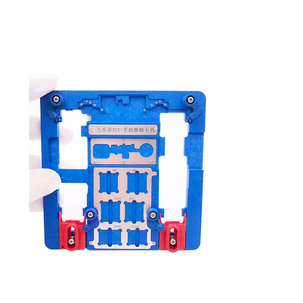 Mijing A21+ A22+ Pcb Holder Fixture For Iphone Xr/8P/8G/7P/7G/6Sp/6S/6P/6G/5S/5C A10 A9 A8 A7 Cpu Nand Chip Repair Tool 3345535919173
