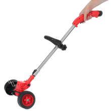 Cordless Portable Electric Grass Trimmer Handheld Lawn Mower Agricultural Household Gardening Tool W/ 1/2 Battery