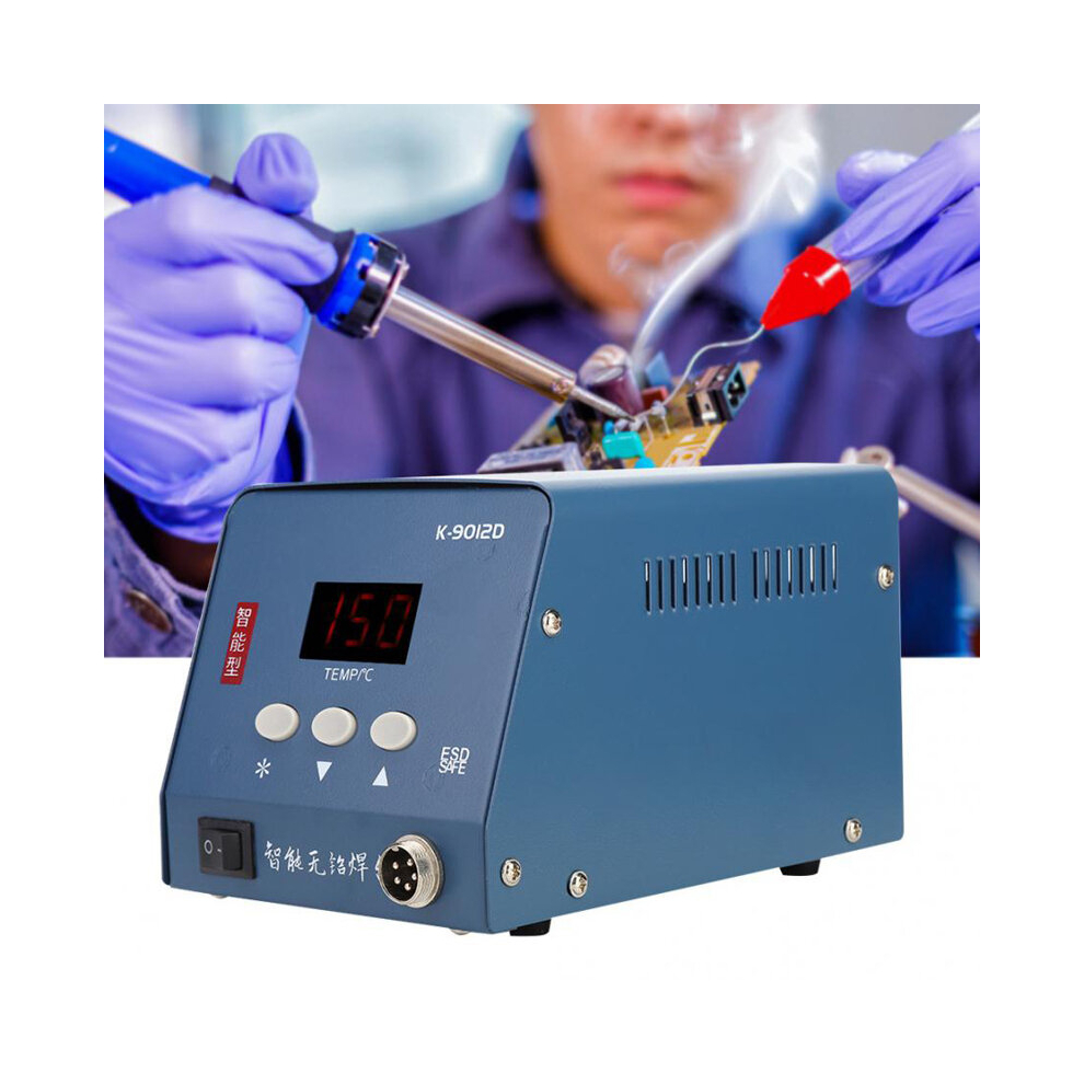 Kaisi Ks-9012D Soldering Station Digital Lcd Touch Button Electric Soldering Iron Rework Station With 3 Temperature Memory Channel 150-480 8883558648182