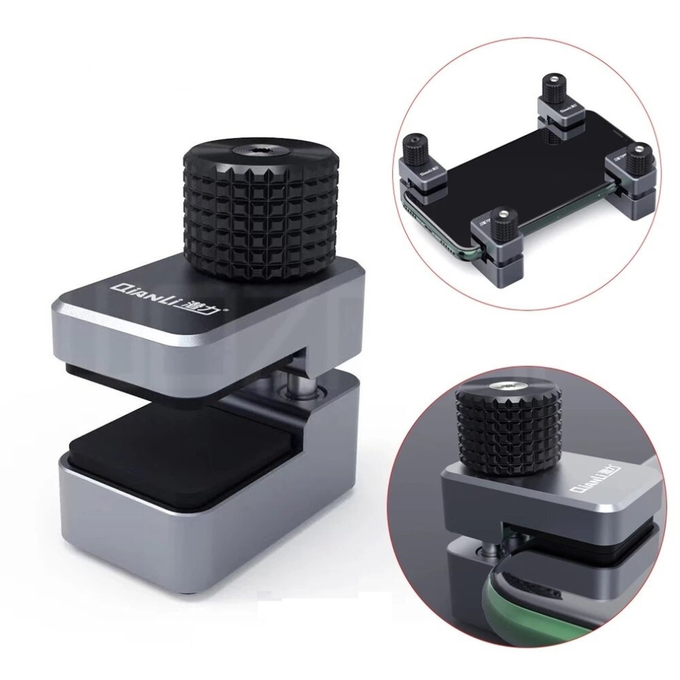 Qianli 4Pcs Phone Lcd Screen Fix Adjustable Fixture Clip Metal Fastening Clamp Tools For Iphone Tablet Pc Repair Fixture 192701817435
