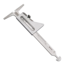 Stainless Steel Welding Gauge HI-LO Welding Pipe Gauge Weld Level Inspection Gauge 0-32mm Metric Standard Measurement Tools