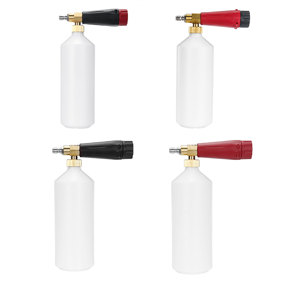 255X160x80mm 1L Professional Snow Foam Lance Washer Car Wash Soap Foamer Sprayer Red/Black 191466612620