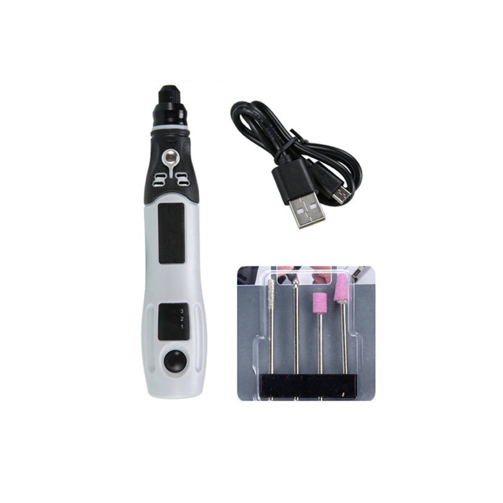 Diy Set Handheld Electric Carving Pen Grinding Engraving Pen Diy Engraver Grinder Polishing Tools Set 608020224927