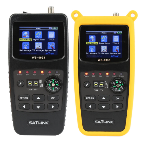Satlink WS-6933 DVB-S2 FTA CKU Band Satlink Digital Satellite Finder Meter 1