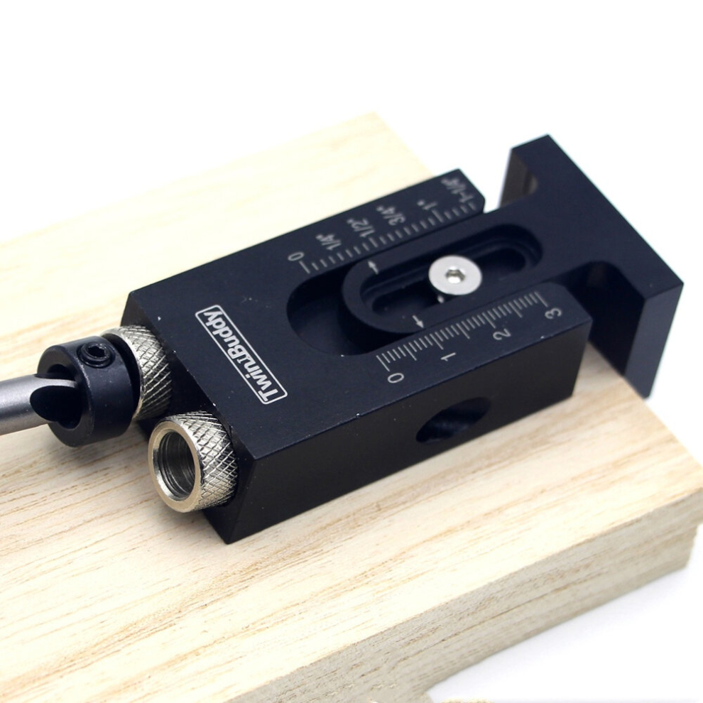 Pocket Hole Jig Woodworking Self Clamp System Drill Guide With Pocket Hole Drill Bit Screwdriver And Screws For Woodworking Diy 607258806844