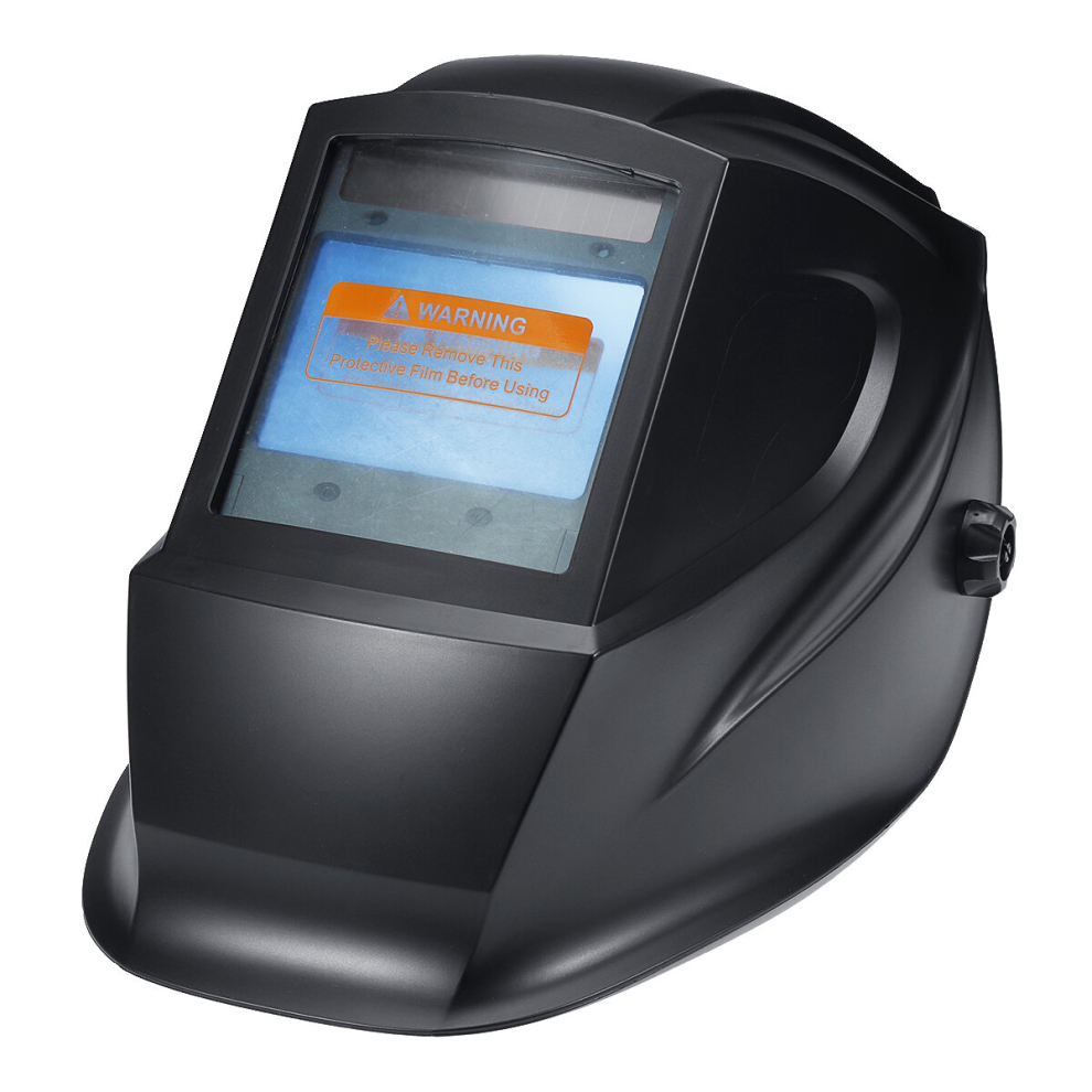 Large Screen Black Intelligent Solar Automatic Light-Changing Welding Mask Welding Helmet 768111658731