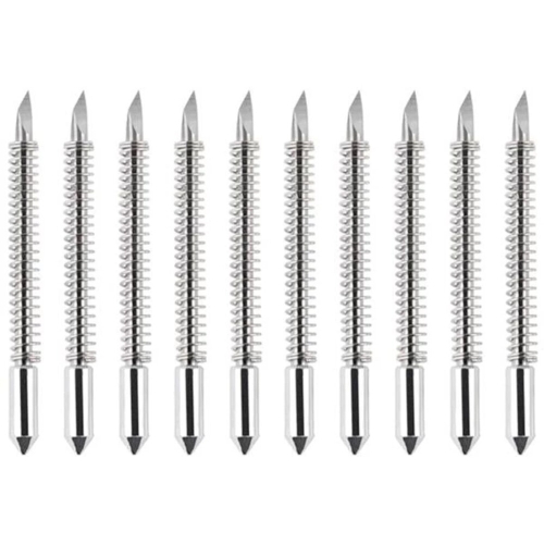 50Pcs Replacement 45 Degree Blades Vinyl Cutter Plotter For Graphtec CB09U with Spring 2