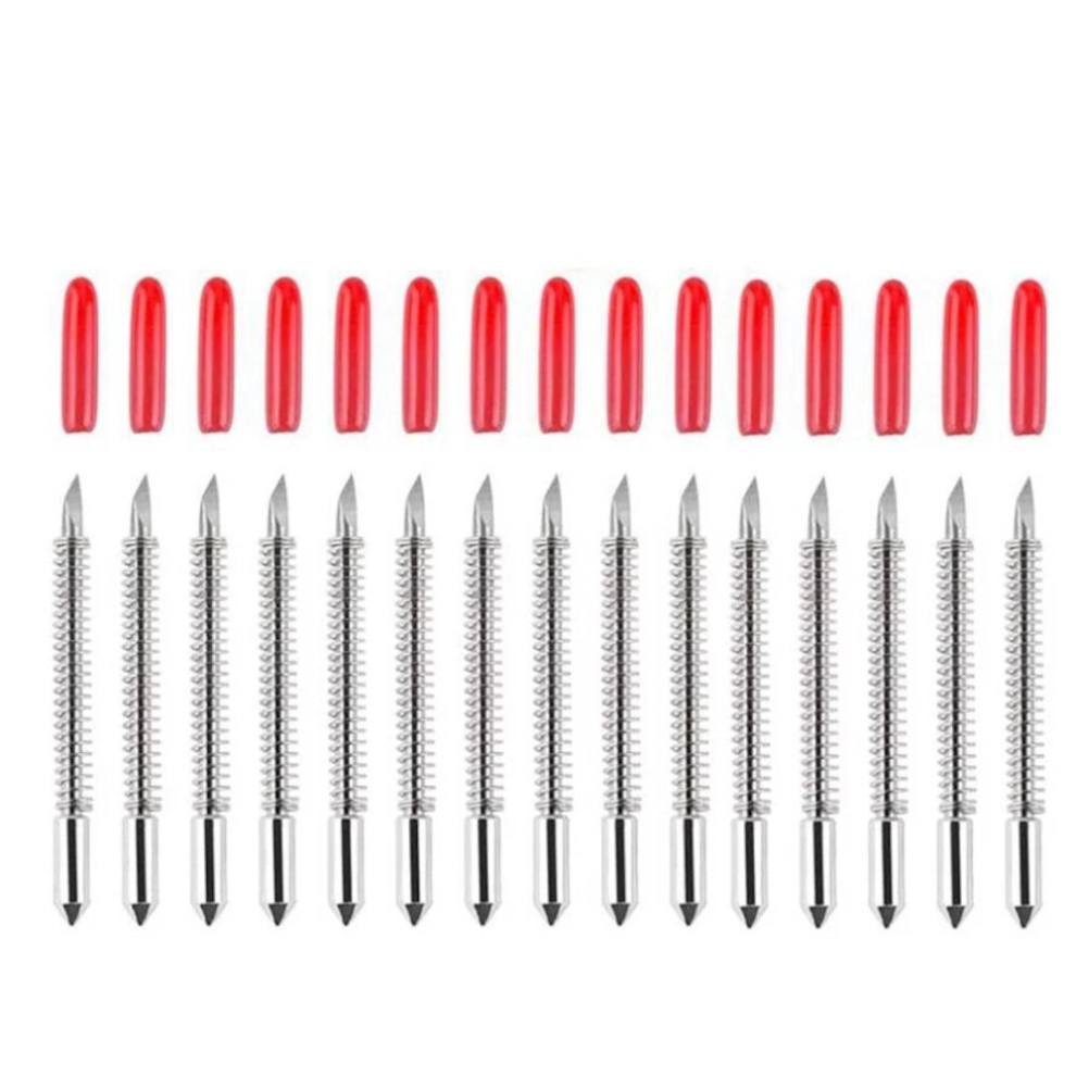 50Pcs Replacement 45 Degree Blades Vinyl Cutter Plotter For Graphtec Cb09u With Spring 711420552535
