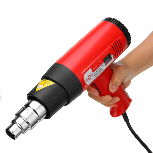 1600W/2000W Industry Grade Plastic Welding Hot Air Torch Machine Adjustable Temperature Tool 1