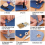 100pcs/Set 10mm Eyelet with Washer Installation Tools Leather Rivet Buckle Deco 5