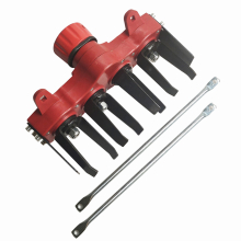 Multifunction Garden Tool Lawn Mower Blades Mower Work Head Loosen Soil Head Weeding Ditching Wheel Trimmer Brushcutter