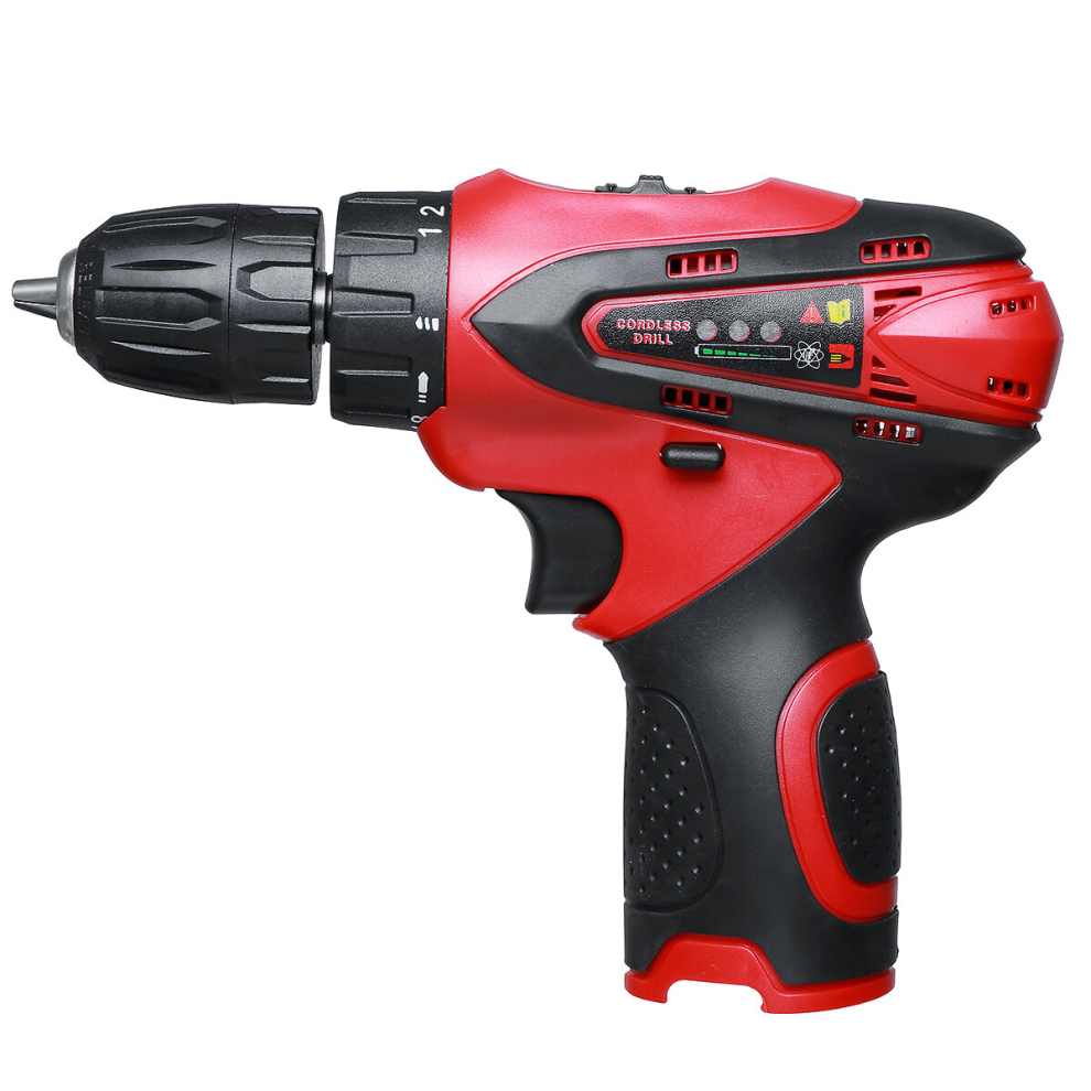 12V Electric Screwdriver Cordless Drill 2 Speeds Power Driver Without Battery 798374983356