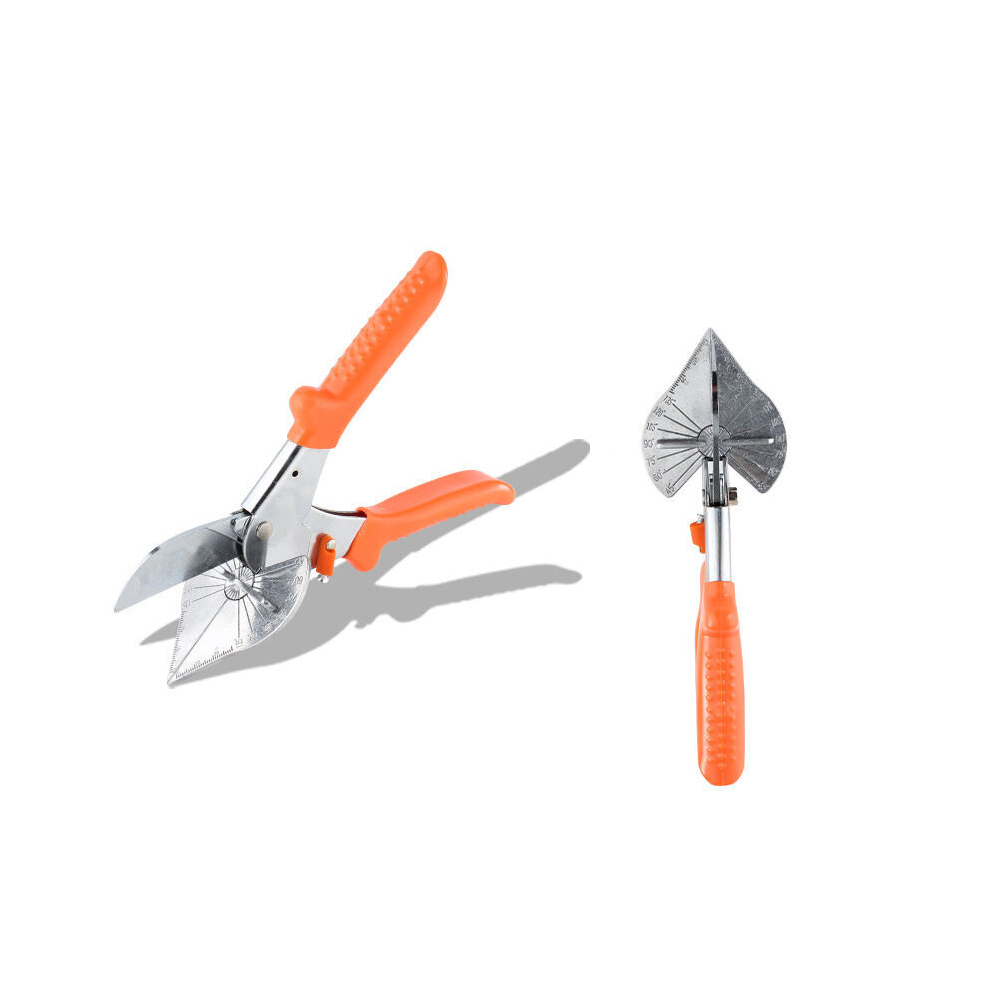 Multi-Angle Bevel Scissors, With Adjustable Gusset Cutting Blades, From 45 Degrees To 135 Degrees 6900909121308