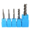 5pcs 2 3 4 6 8mm 3 Flutes Tungsten Carbide End Mill Cutter Bits 6