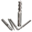 5pcs 2 3 4 6 8mm 3 Flutes Tungsten Carbide End Mill Cutter Bits 3