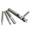 5pcs 2 3 4 6 8mm 3 Flutes Tungsten Carbide End Mill Cutter Bits 4