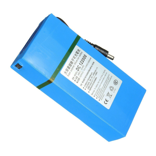 DC 12V 2000mAh Rechargeable Protable Super Li-ion Battery Power for Transmitter 1