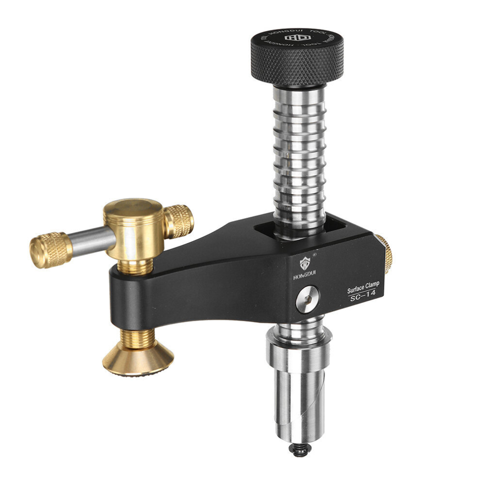 Hongdui Sc-14 Woodworking Desktop Surface Fixing Clamp Aluminum Alloy Table Hold Down Clamp Diy Fixing Clip 6902784751854