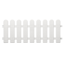 12pcs Flexible Garden Lawn Grass Edging Picket Border Panel Plastic Wall Fence Board