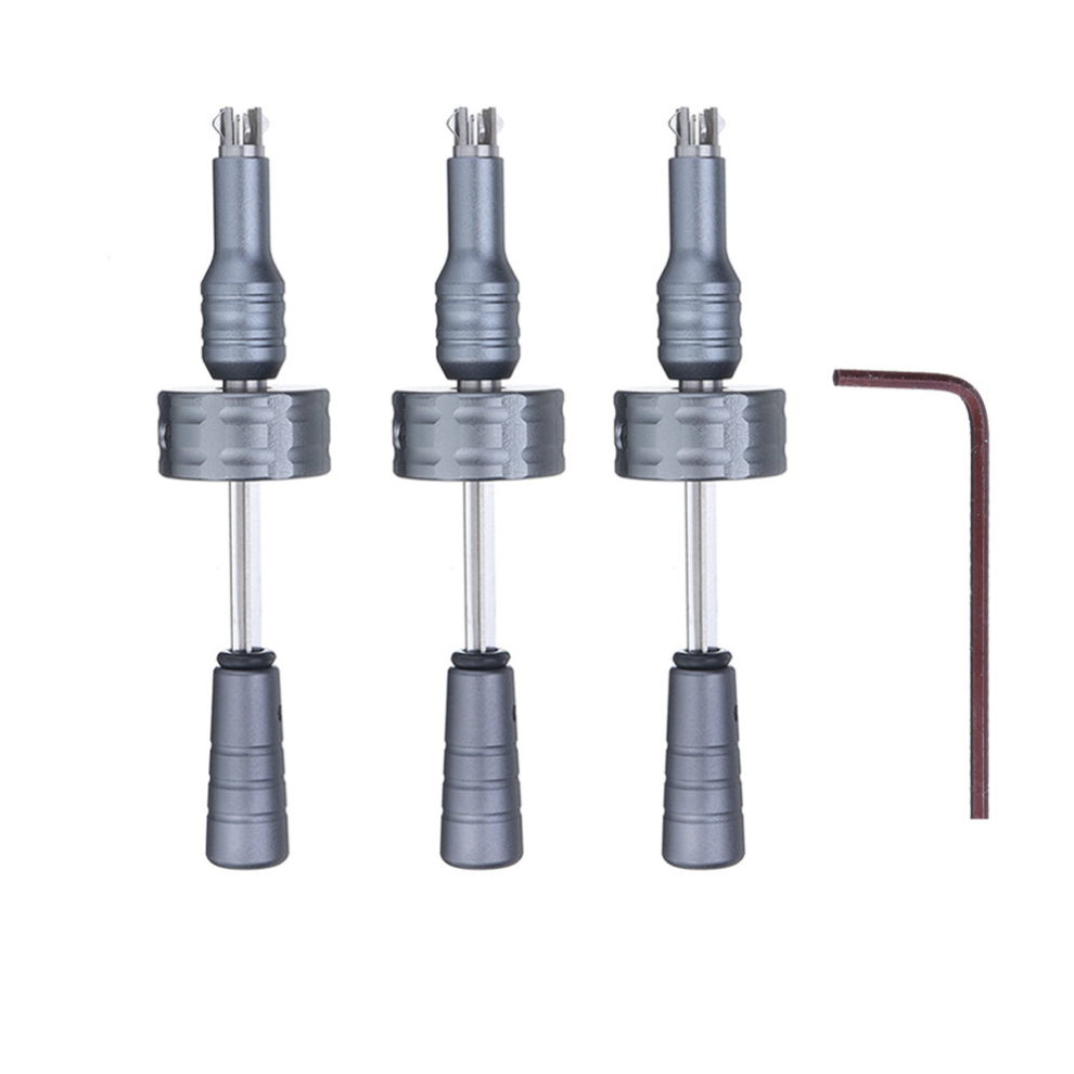 Daniu 3Pcs Stainless Steel Cross Lock Picks Set Locksmith Practice Tools Hand Tool 3796736981788