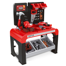 46/64Pcs Kids Tool Bench Playset Pretend Repair Work Construction Toy Set