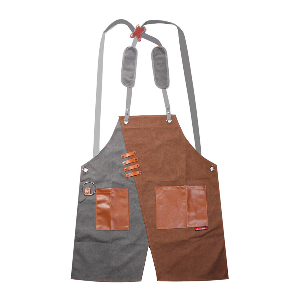 Denim Apron Korean Style Male Work Clothes Barber Cafe Shop Waiter Female Waist Custom Logo Work Apron 6900078873916