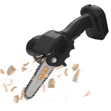 VIOLEWORKS 5m/s 4In One-hand Chain Saw Rechargable Electric Chainsaw Wood Work Cutter With 2 Li-ion Batteries