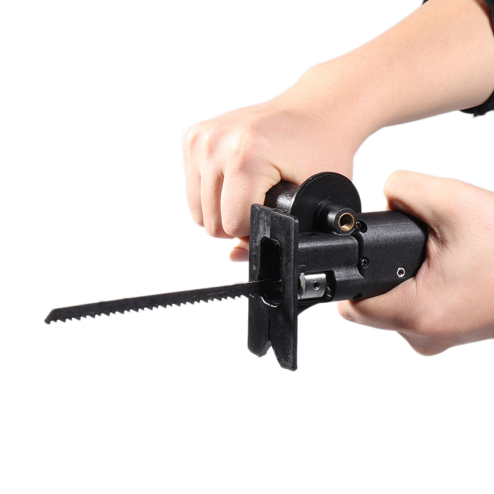 Reciprocating Saw Attachment Adapter Change Electric Drill Into Reciprocating Saw Jig Saw Woodworking Cutting Tool 4691820310064