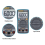 ZT102 Ture RMS Digital Multimeter AC/DC Voltage Current Temperature Ohm Frequency Diode Resistance Capacitance Tester 4