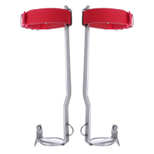 Tree Climbing Spike Set Safety Belt with Gear Adjustable Lanyard Stainless Steel Climbing Tool