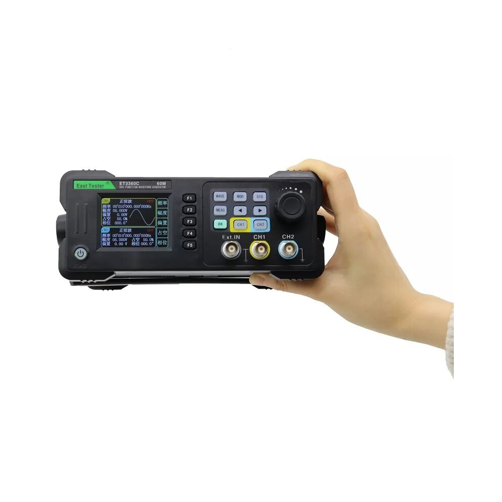 East Tester Dual Channel Function Arbitrary Waveform Generator 20Mhz 40Mhz 60Mhz Frequency Meter Signal Source Et3320c Et3340c Et3360c 6900001523406