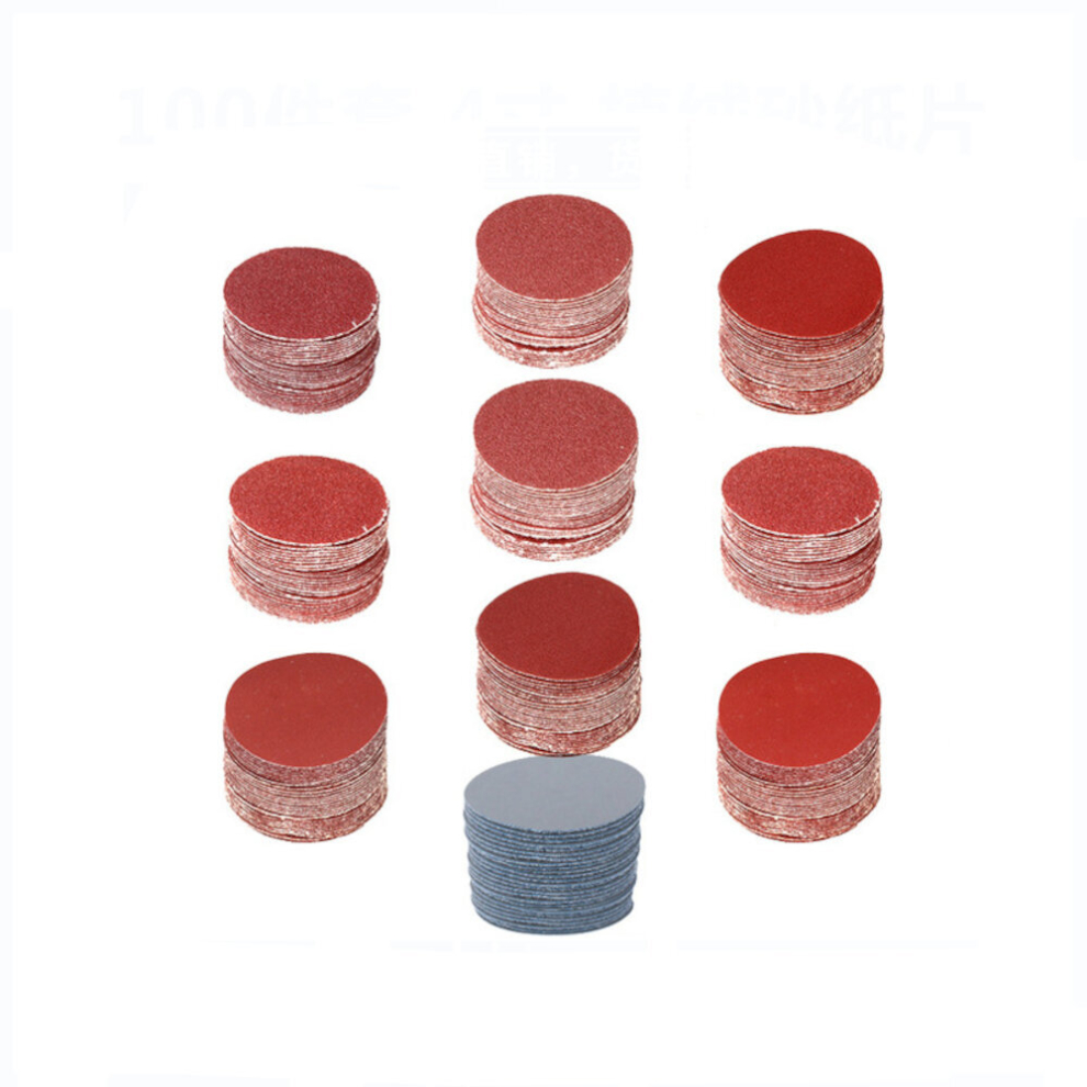 100Pcs 100Mm Sanding Paper Disc 80-3000 Grit 4 Inch Abrasive Tools Polishing Tool For Sander Machine Sandpaper 4714246050724