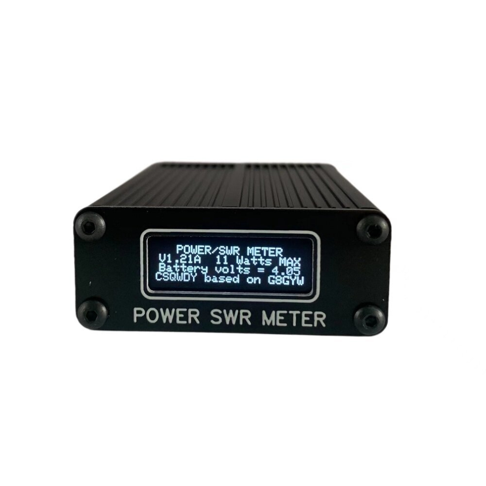 1.6Mhz-30Mhz 0.1W-11W Qrp Swr Mini Desktop Shortwave Power Standing Wave Meter Built-In 400Mah Lithium Battery 6902913901037