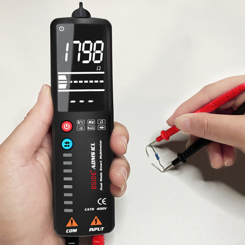 BSIDE ADMS1CL 2.4" LCD Backlight Dual Mode Smart Digital Multimeter 2000 Counts Auto Range Voltage Detector Tester 1